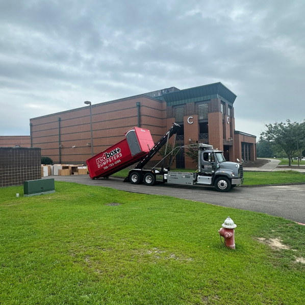 a redbox+ dumpster rental in North Augusta, SC