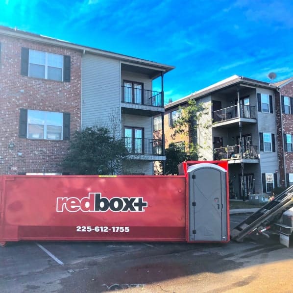 Dumpster Rental in Baton Rouge from redbox+ Dumpsters of Baton Rouge