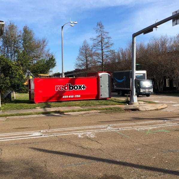 redbox+ Dumpsters of Baton Rouge dumpster in Central Area