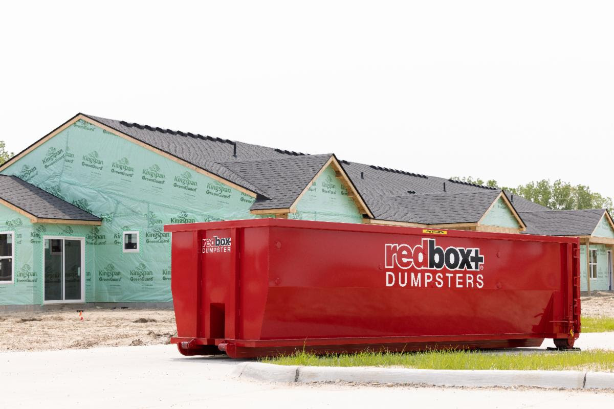 redbox+ roofing dumpster