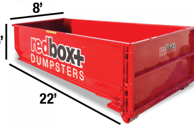 redbox+ Dumpsters 30-yard dumpster dimensions