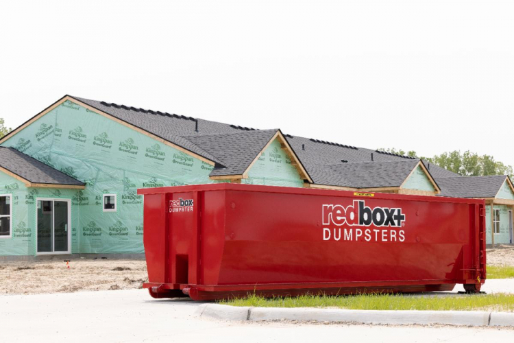 redbox+ Dumpsters of Baton Rouge standard dumpster and roofing dumpster rental