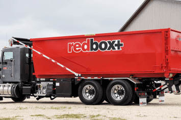 redbox+ dumpster home declutter