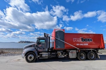 dumpster rental truck in boston
