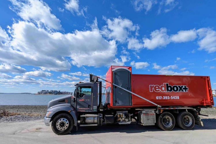dumpster rental truck in boston