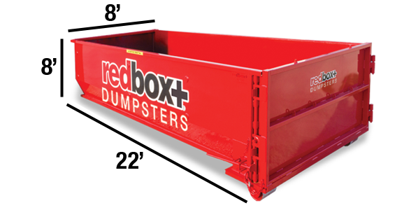 40-yard standard dumpster rental
