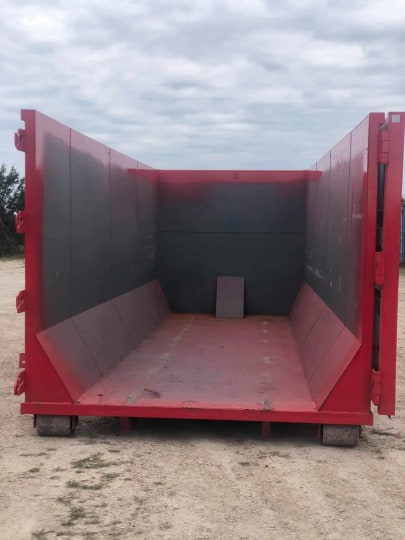 redbox+ dumpsters of central texas standard dumpster inside