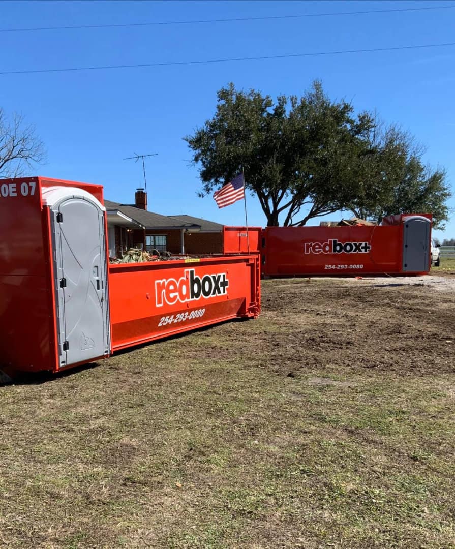 Dumpster Rental in Killeen redbox+ Dumpsters of Central Texas