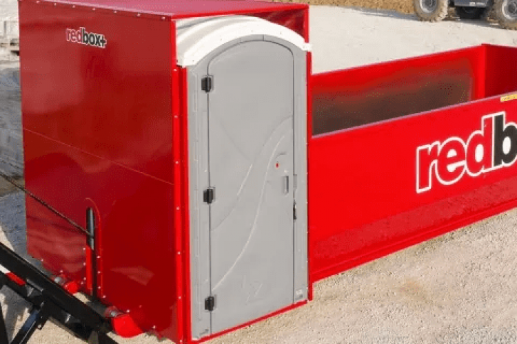 roll off dumpster rental with portable toilet