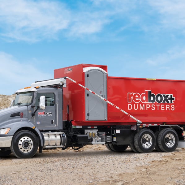 redbox+ Dumpsters truck and dumpster rental
