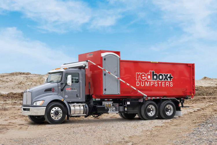redbox+ Dumpsters truck and dumpster rental