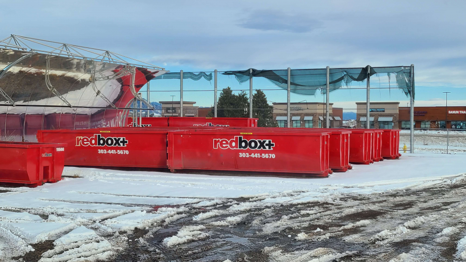Containers at yard in Arvada, CO