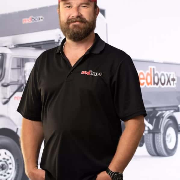 George - owner of redbox+ Dumpsters of Denver South Metro