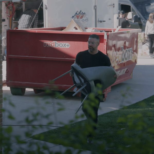 redbox+ Dumpsters of Denver South Metro on HGTV's Rico to the Rescue