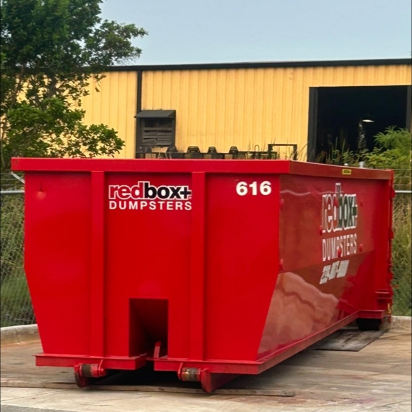 a dumpster nearb