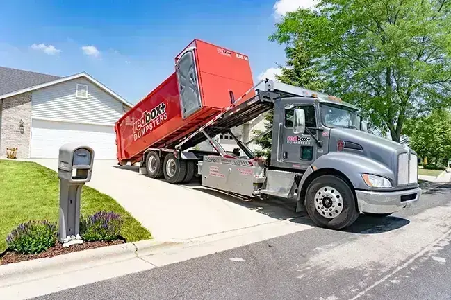 redbox+ dumpster residential delivery