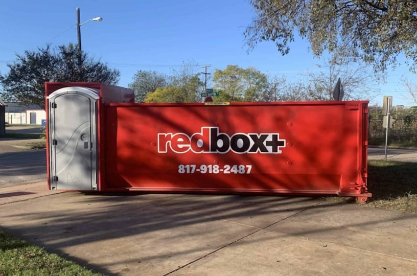 redbox+ Dumpsters of Fort Worth elite dumpster