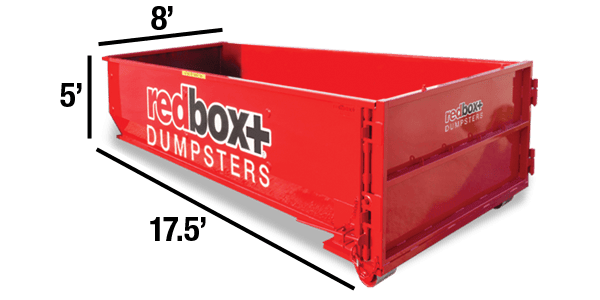 redbox+ Dumpsters 15-yard Standard dumpster in athens ga