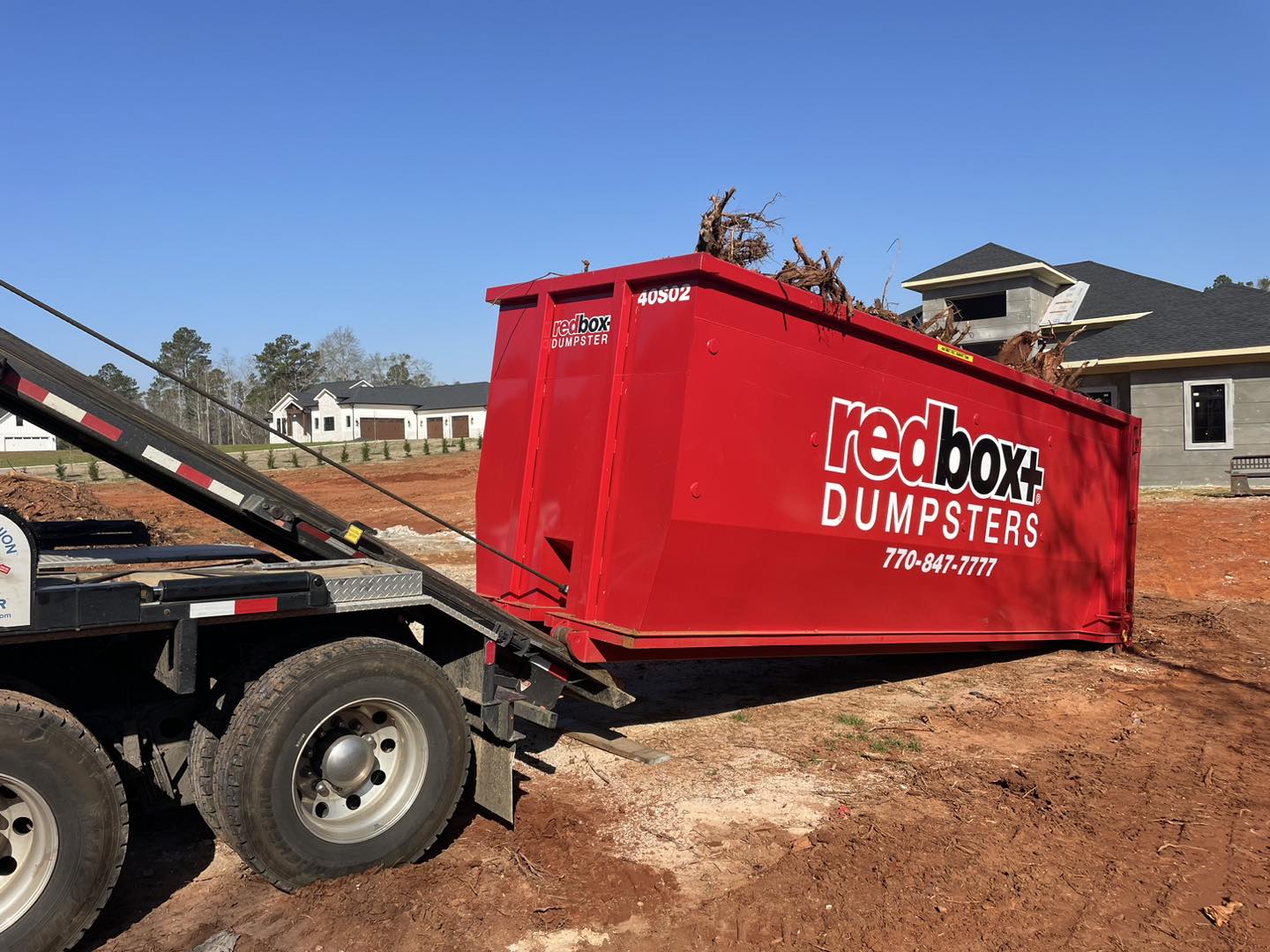redbox+ Dumpsters 40-yard Standard dumpster in Athens Georgia
