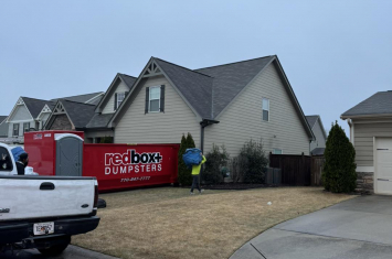residential project roll-off dumpster