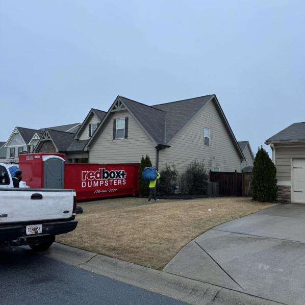 residential project roll-off dumpster