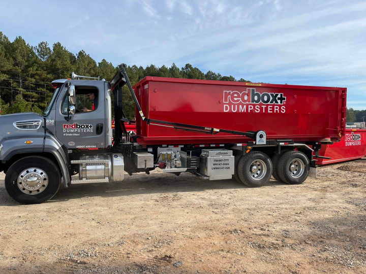 redbox+ dumpster rental in athens, ga
