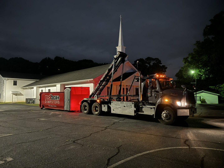 dumpster rental for roofing projects