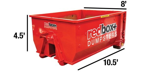 10-yard small dumpster rental in Austin TX