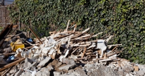 construction debris