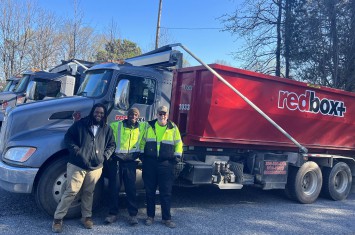our dumpster technicians
