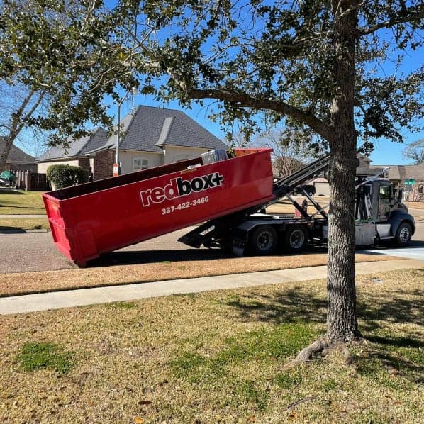 redbox+ dumpsters of lafayette standard dumpster rental