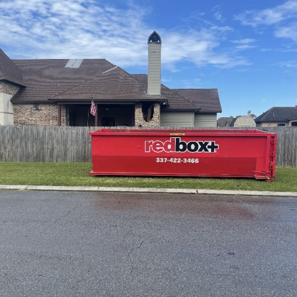 redbox+ Dumpsters of Lafayette standard dumpster