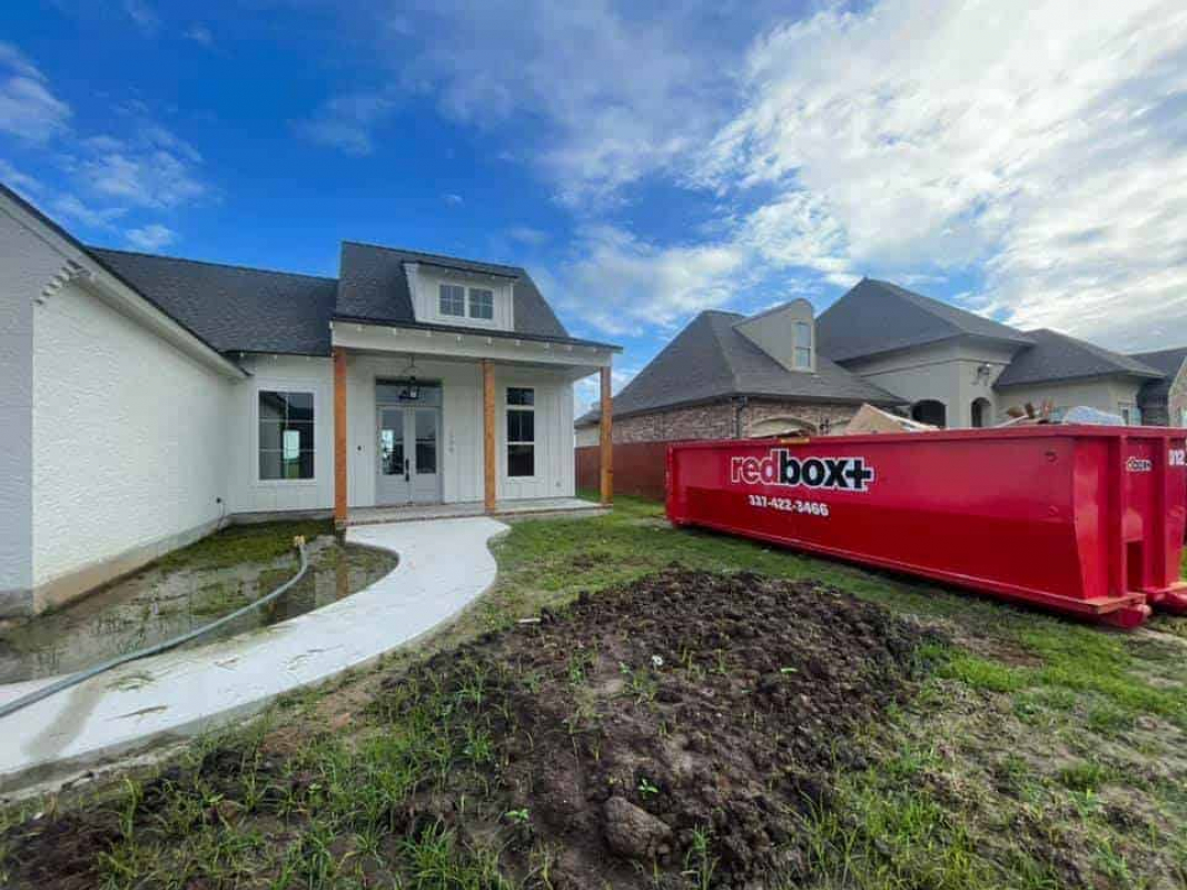 Dumpster Rental in Lafayette redbox+ Dumpsters