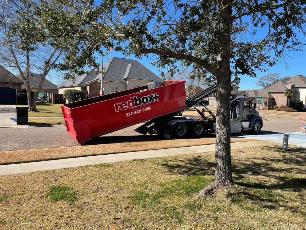 Dumpster Rental in Lafayette redbox+ Dumpsters