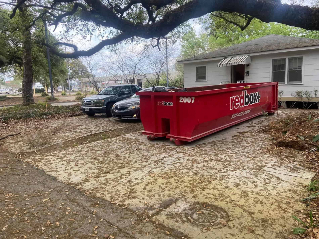 Dumpster Rental in Lafayette redbox+ Dumpsters