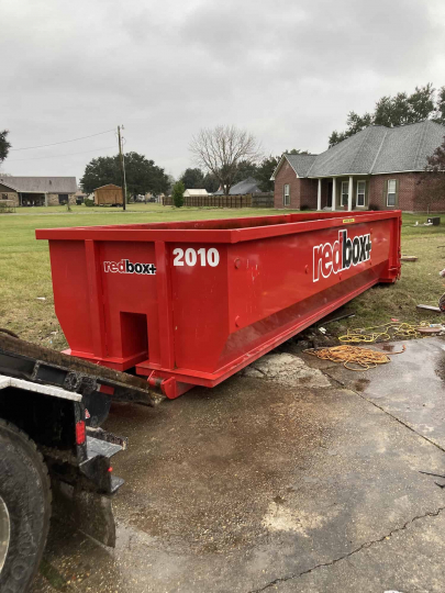 redox+ Dumpsters of lafayette dumpster residential area