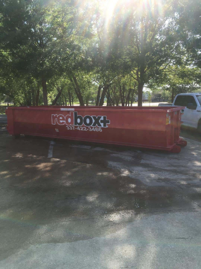 redbox+ Dumpsters of Lafayette standard dumpster