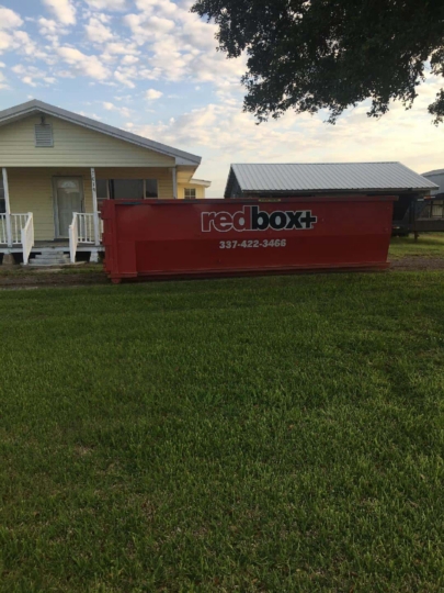 redbox+ Dumpsters of Lafayette dumpster rental