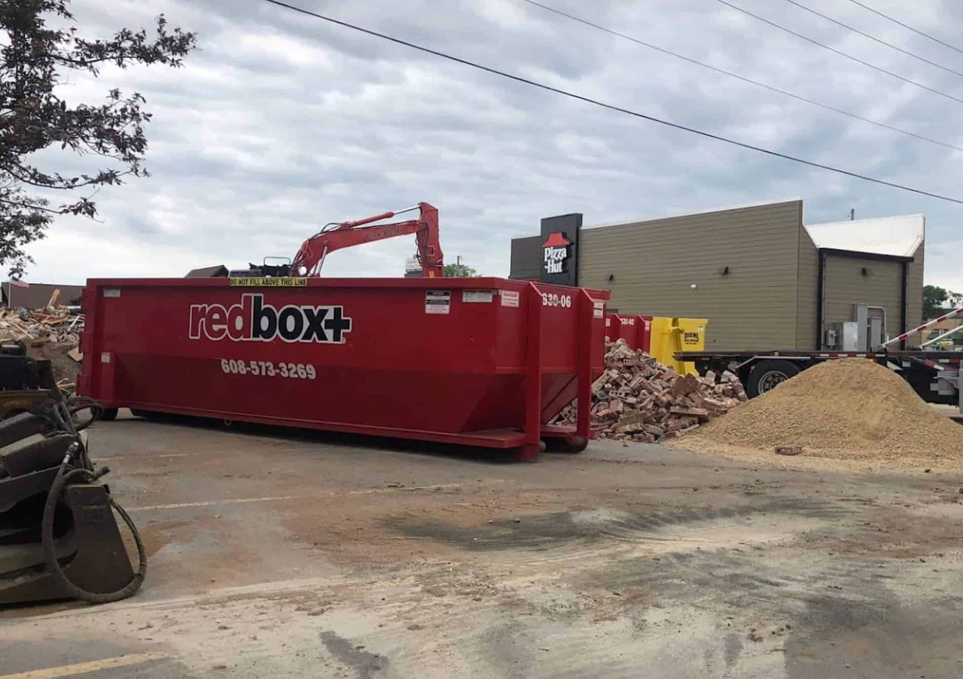 30 Yard Dumpster of Madison redbox+ Dumpsters