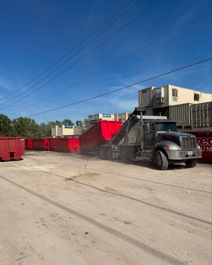 dumpster delivery from redbox+ Dumpsters of Naples