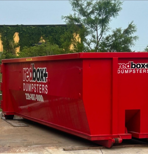 dumpster rental from redbox+ Dumpsters of Naples