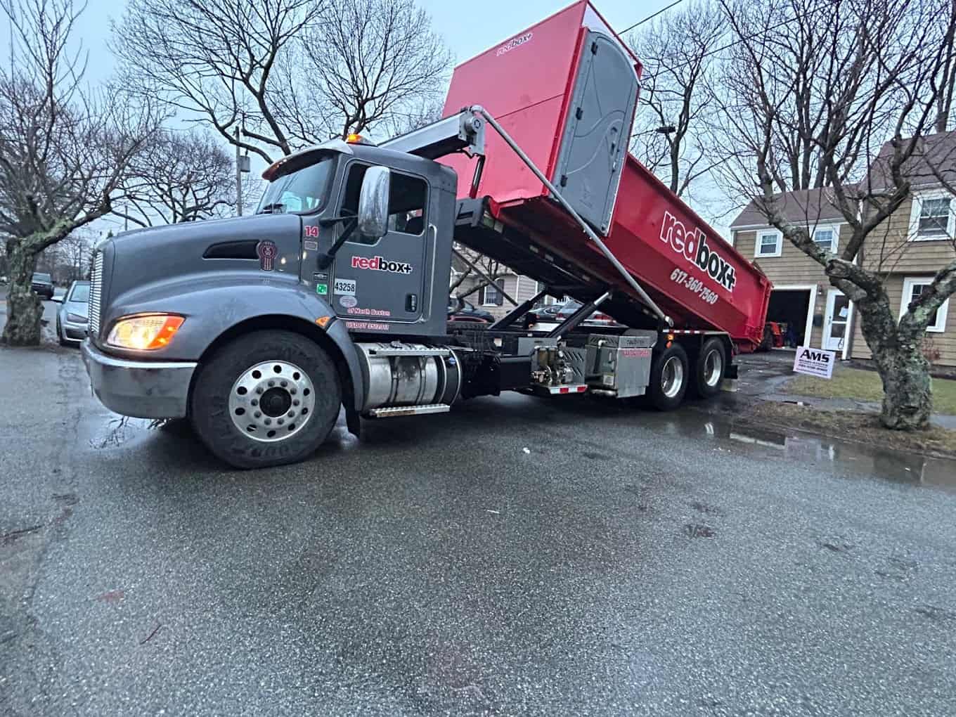 residential roll off dumpster in boston
