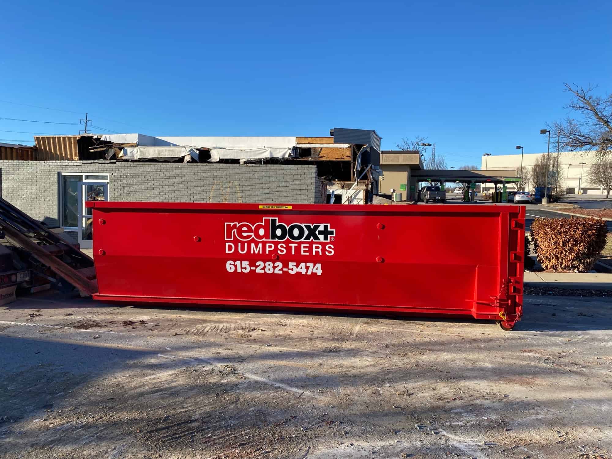 30 yard roll off dumpster