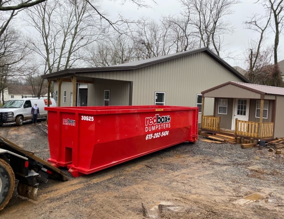 Dumpster Rental in North Nashville for Cleanup & Remodeling