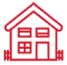 redbox+ Dumpsters' residential dumpster rental icon