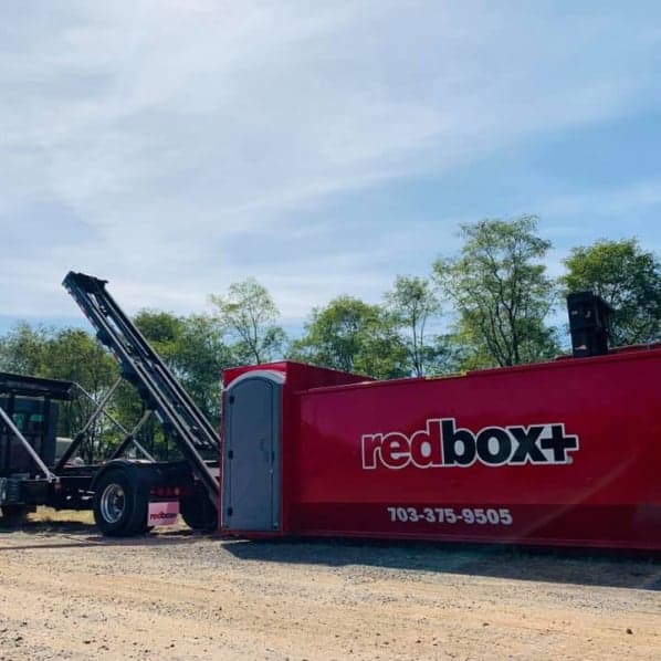 dumpster rental with porta potty for residential and commercial projects