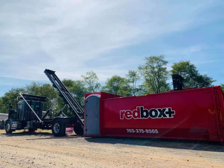 dumpster rental with porta potty for residential and commercial projects