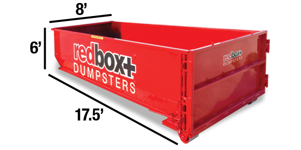 redbox+ Dumpsters 20-yard Standard dumpster