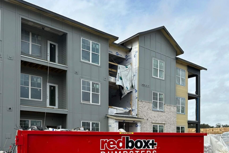 home cleanup with a dumpster rental