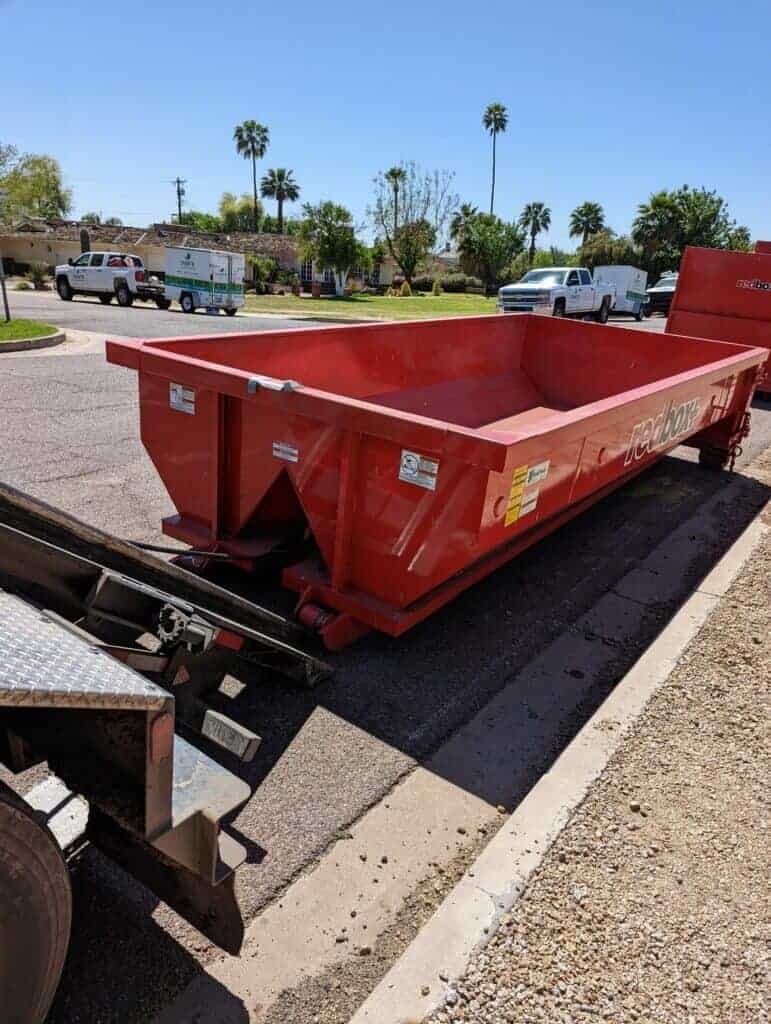 dumpster rental in phoenix az and scottsdale az